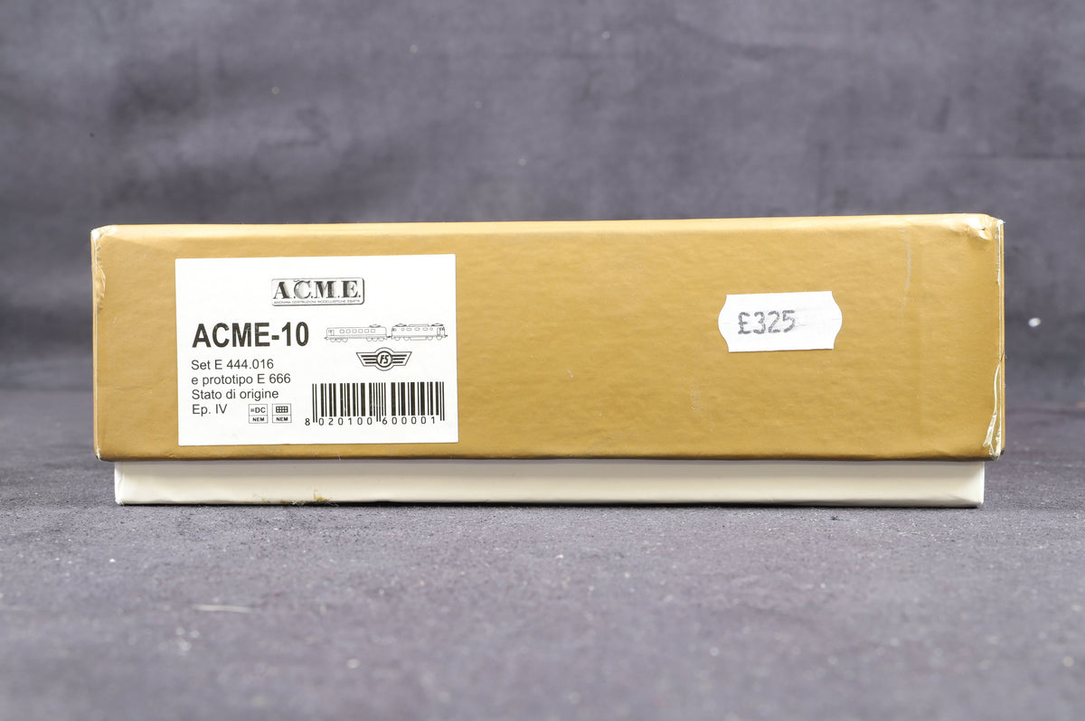 ACME HO ACME-10 Set E.444.016 e Prototipo E 666 Stato di origine Ep.IV