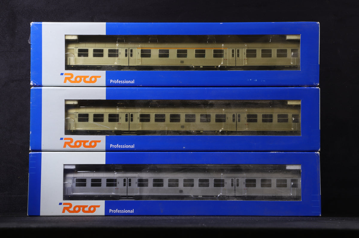Roco HO Rake Of 8 DB Silver Coaches Inc. 45480 x3 &amp; 45481 x5