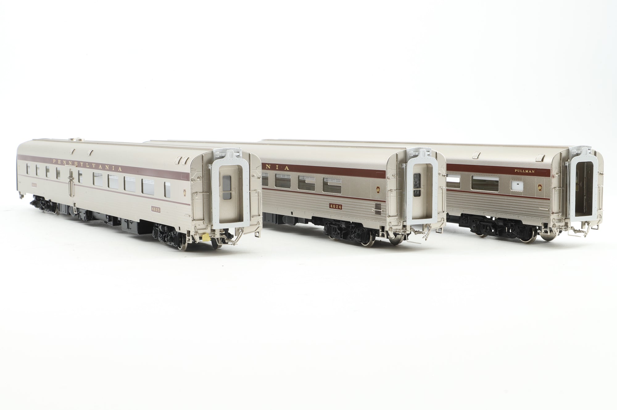 Samhongsa/Challenger Imports HO Brass Rake of 14 Pennsylvania Railroad 'Congressional', C-2A, C-2B & C-F1