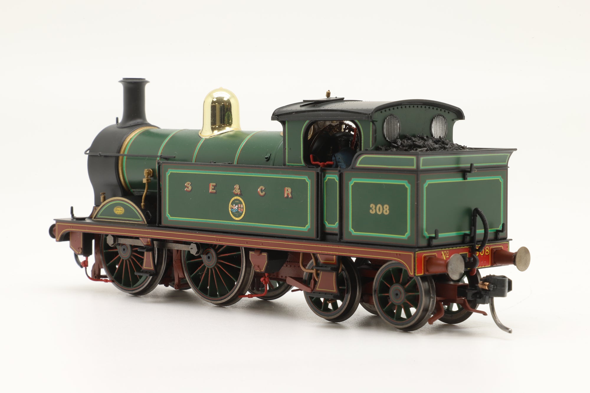 Hornby OO R3538 Wainwright H Class '308' SECR Green DCC Sound