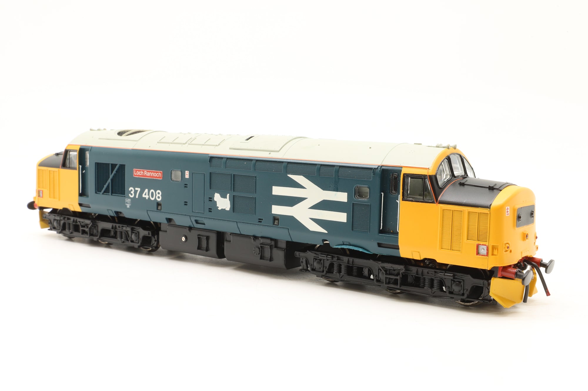 Bachmann OO 32-377 Class 37/4 Diesel '37408' 'Loch Rannoch' BR Blue Large Logo