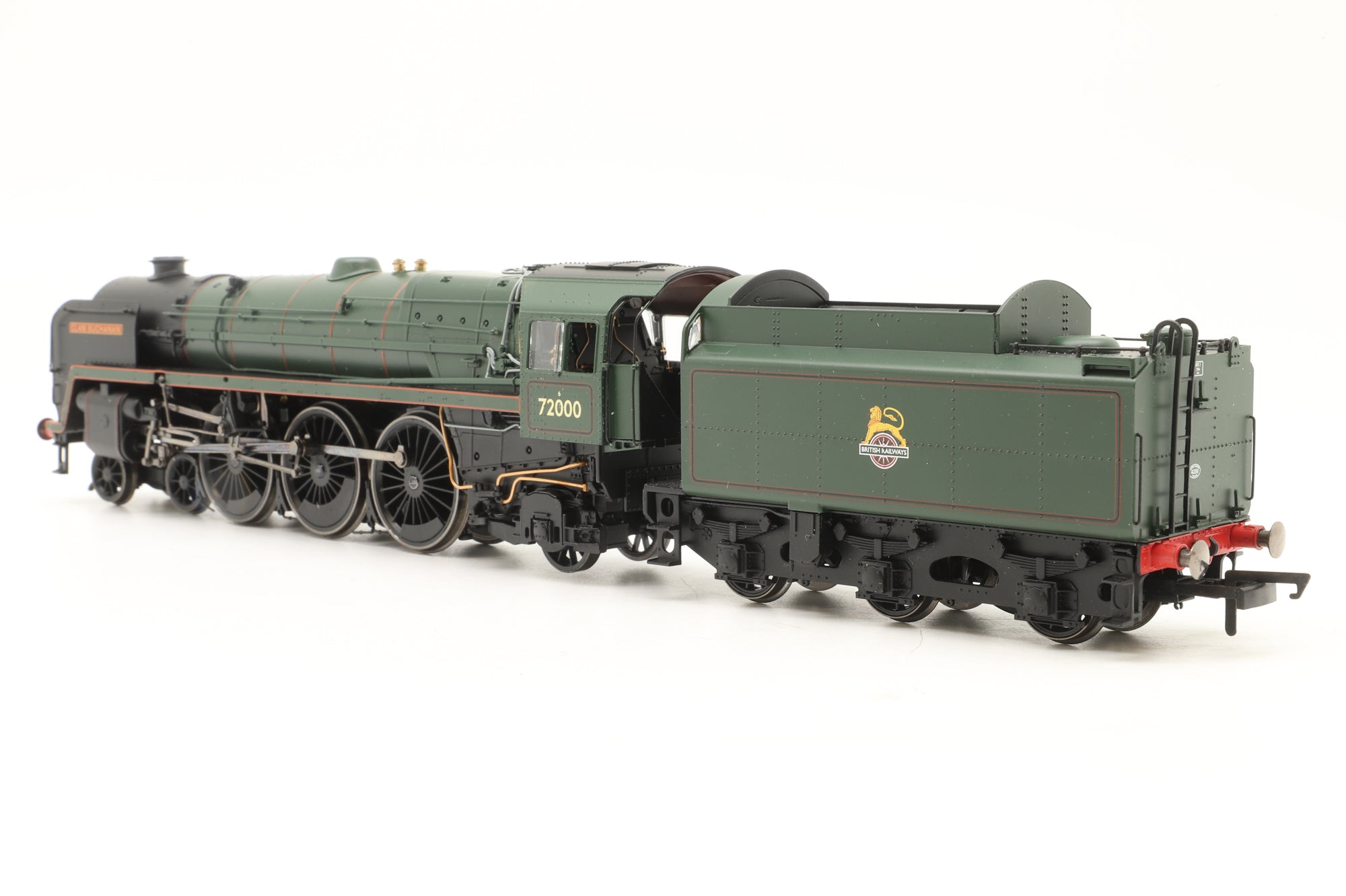 Hornby OO R2846 Clan Class 72000 'Buchanan' in Lined BR Green w/ Early Crests