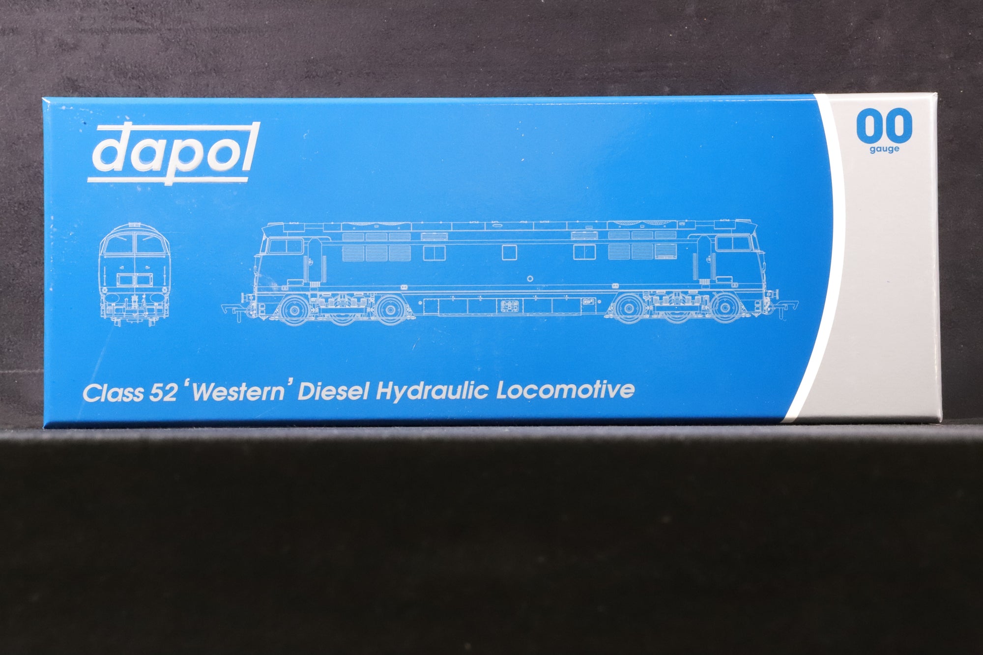 Dapol OO 4D-003-007 Class 52 'D1012' 'Western Firebrand' BR Maroon Small Yellow Panel