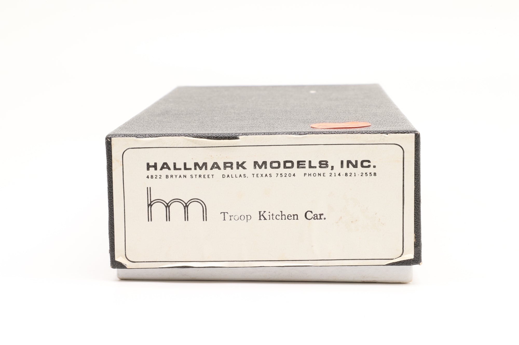 Hallmark Models Inc. HO Brass Troop Kitchen Car Unpainted