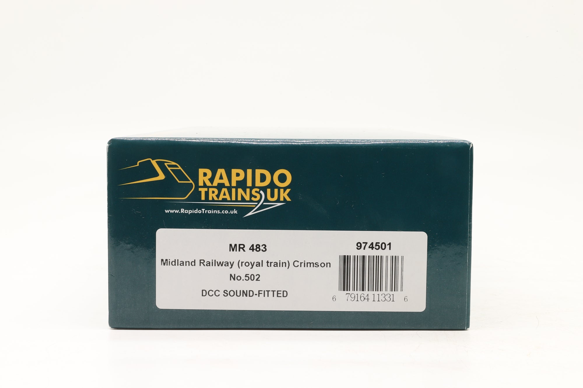 Rapido OO 974501 MR 483 Class '502' Midland Railway Crimson DCC Sound