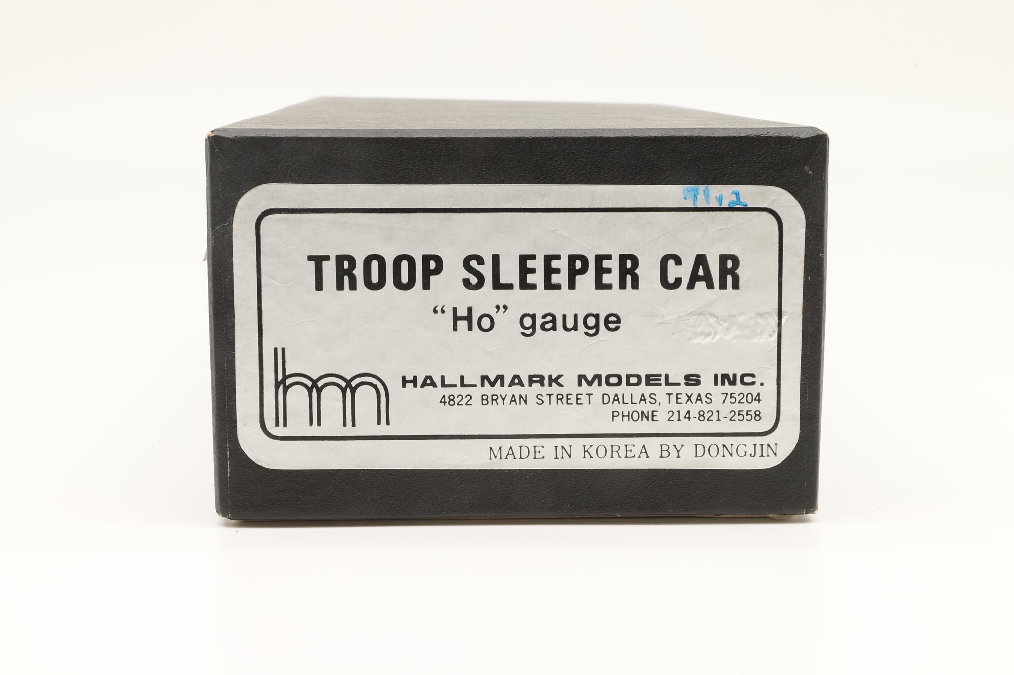 Hallmark Models Inc. HO Brass Pullman Troop Sleeper Car '9112'