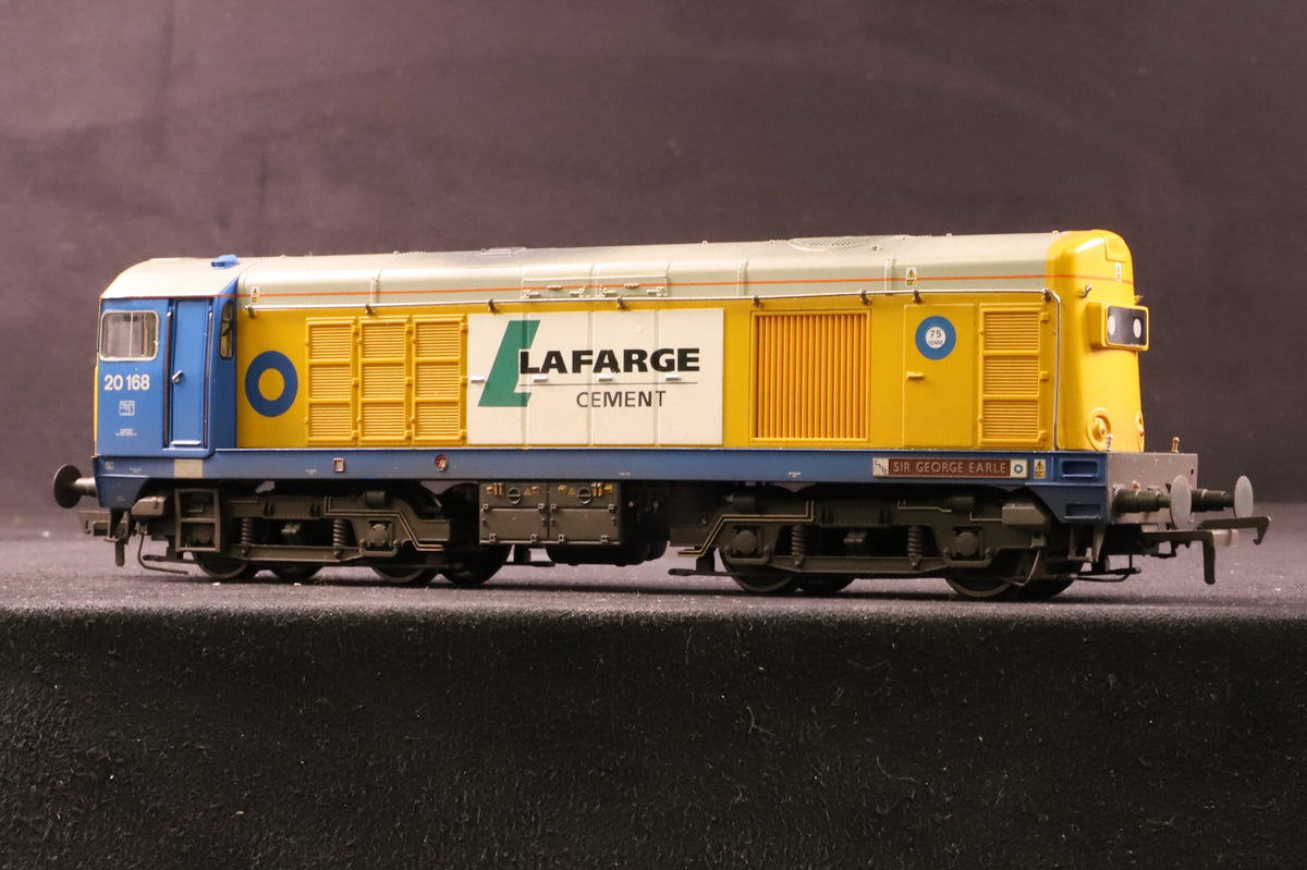 Bachmann OO 32-027U TTCA Class 20 &#39;20168&#39; &#39;Sir George Earle&#39; Lafarge Cement, Excl.Modelzone No.211, Weathered