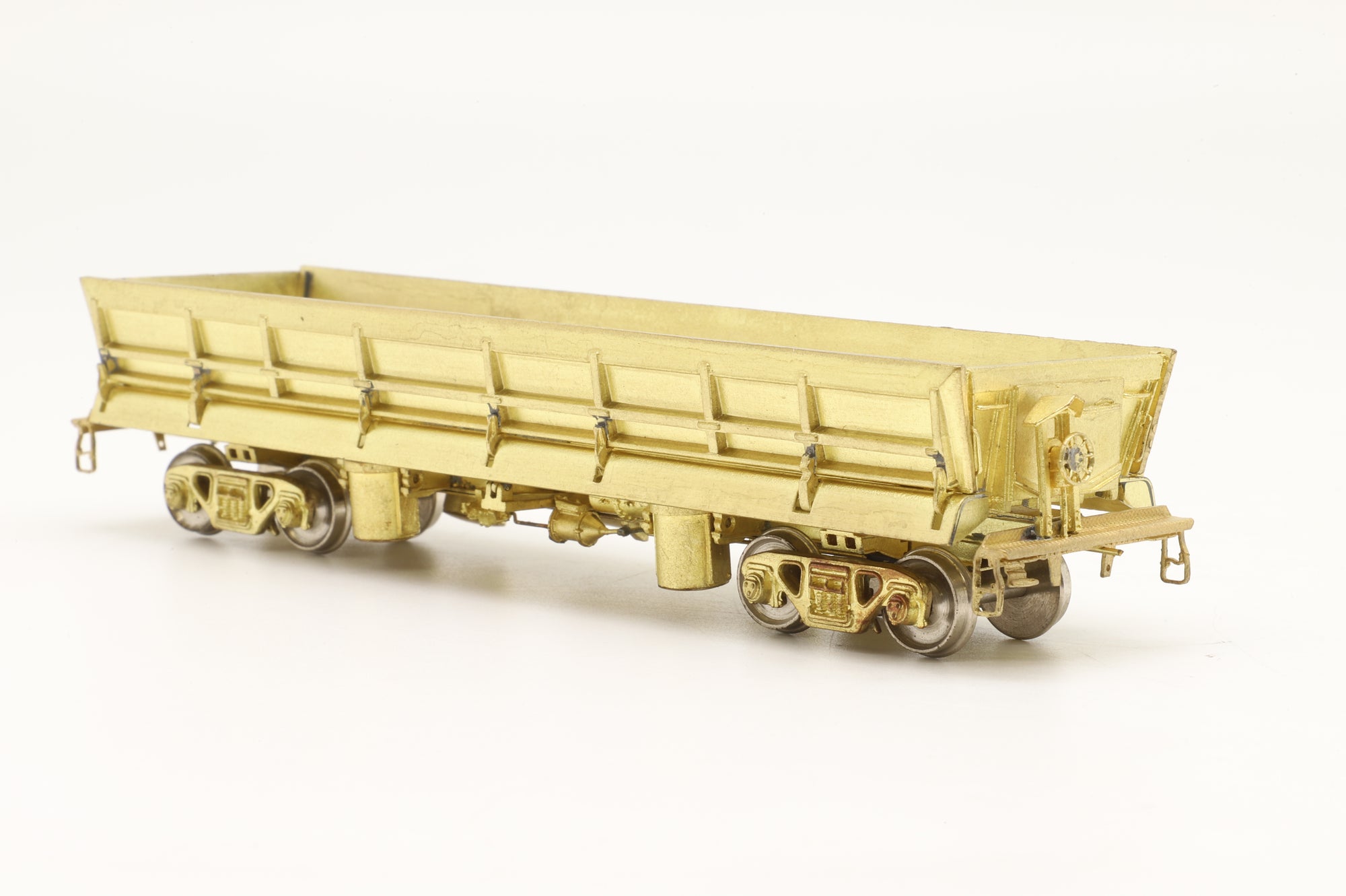 Overland Models Inc. HO Brass OMI-1317 Side Dump Car Unpainted