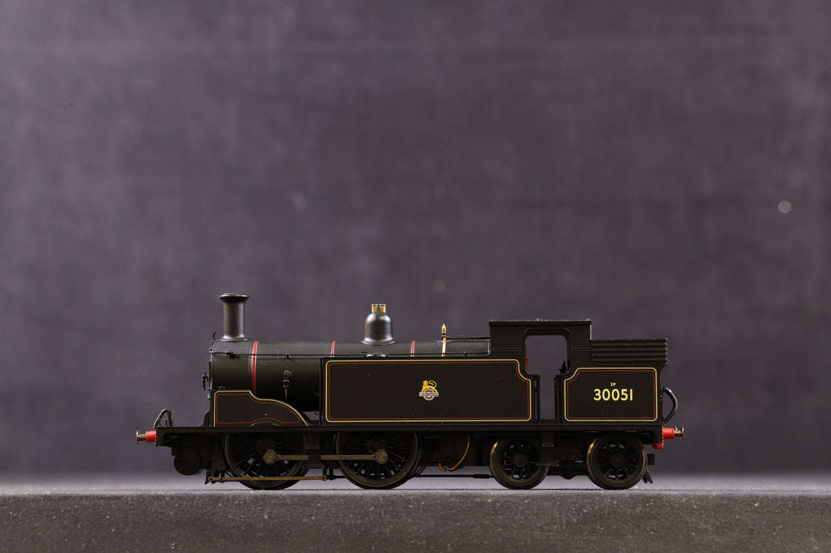 Hornby OO R2504 Class M7 &#39;30051&#39; BR Lined Black E/C