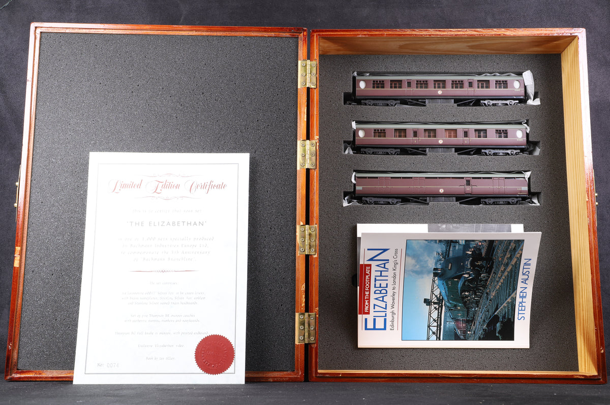 Bachmann OO 31-960 The Elizabethan Box Set with A4 and coaches - Ltd Edition 74/1000