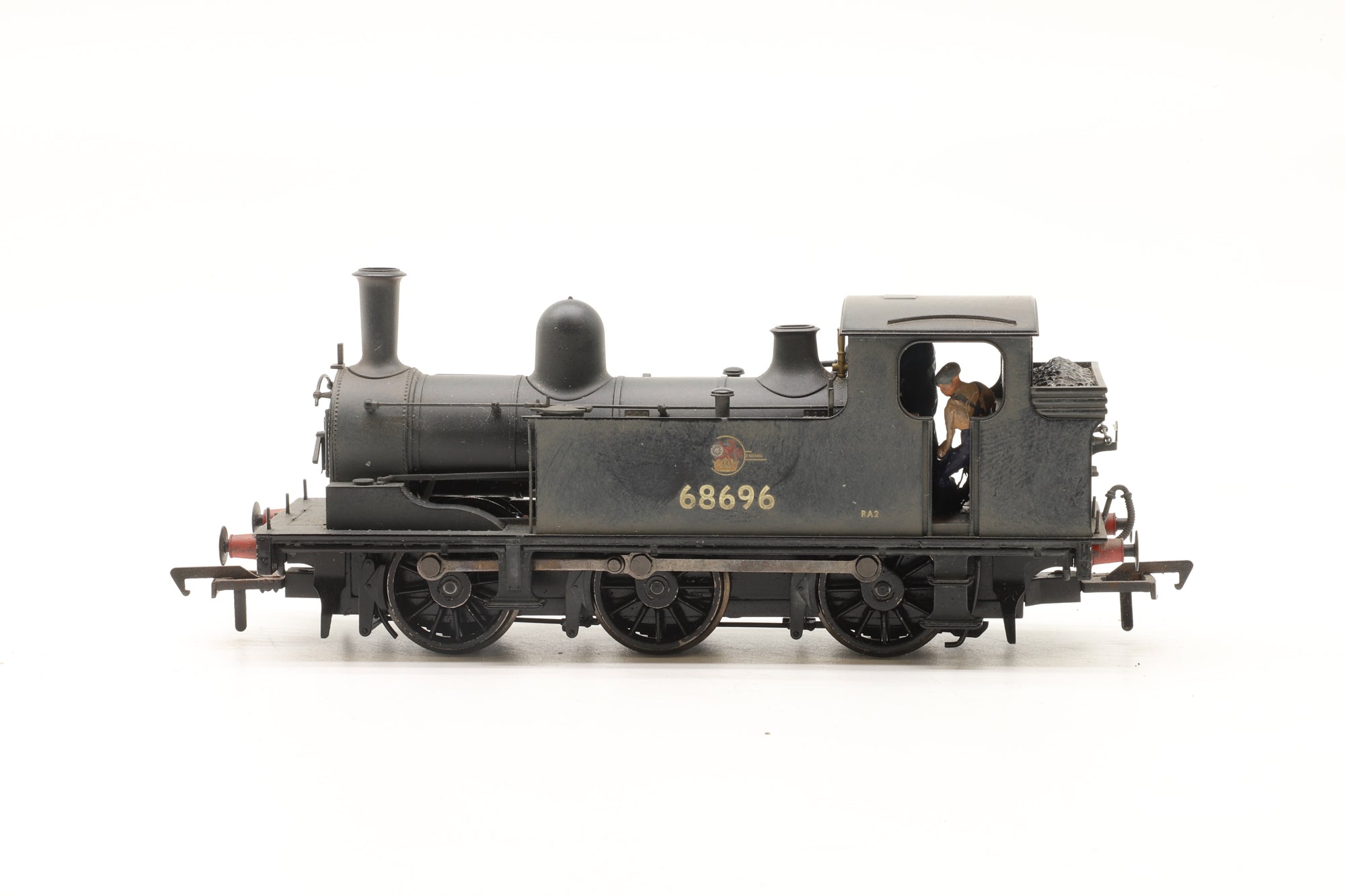 WORKSHOP Bachmann OO Class J72 '68696' BR Black Late Crest Weathered DCC Fitted