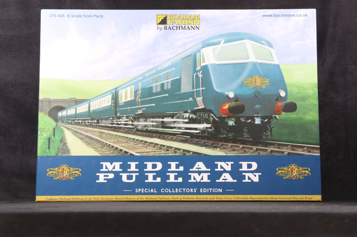 Graham Farish N 370-425 Class 251 Midland Pullman Train Pack, Collectors Ed.