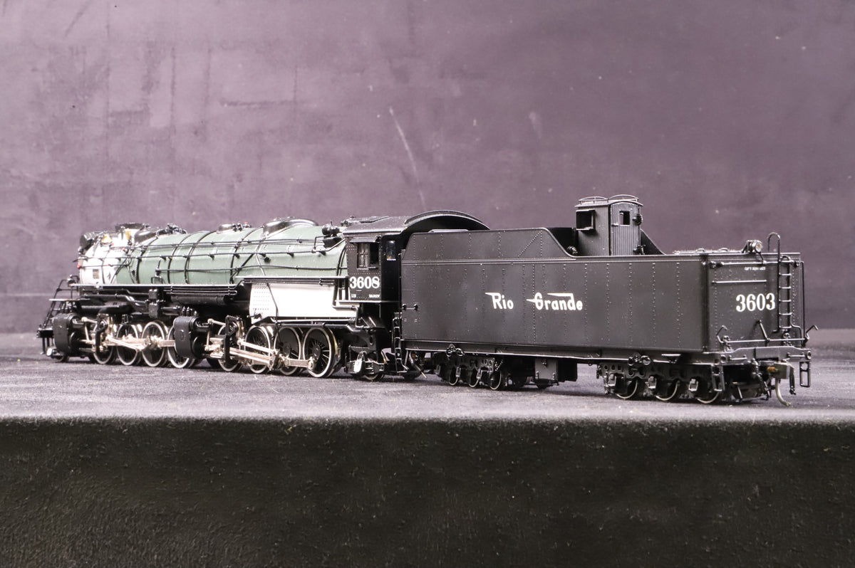 W&amp;R Enterprises HO Brass D&amp;RGW L-131 2-8-8-2 Version 1 Painted Green Boiler Steam Locomotive Factory Painted Non Runner