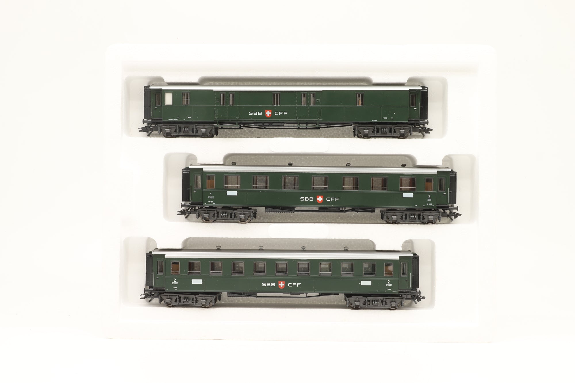 Marklin HO 42383 SBB Old-Timer Car 3-Set