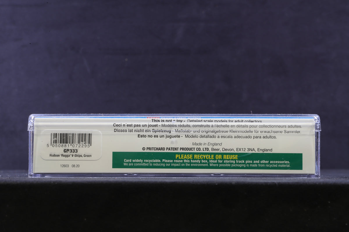 Peco OO9 GR333 Hudson Rugga V-Skips Green