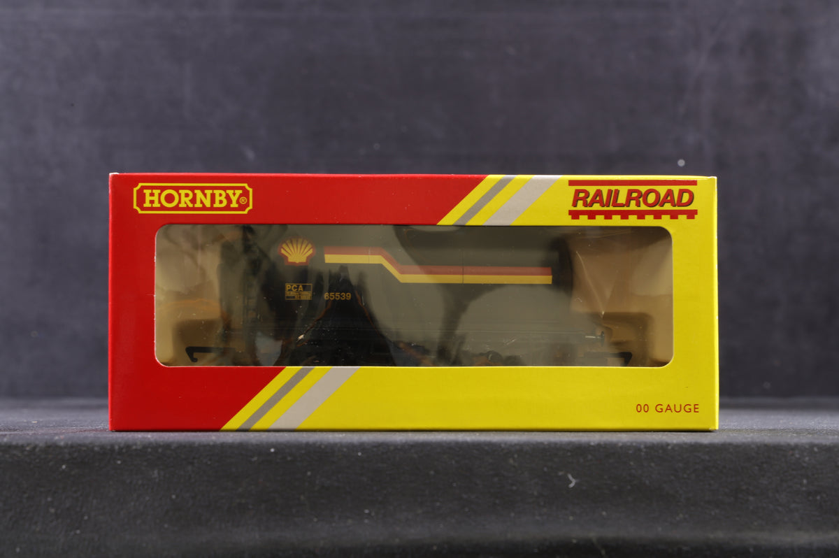 Hornby Railroad OO R6371 Rake Of 6 Shell Petrol Tankers