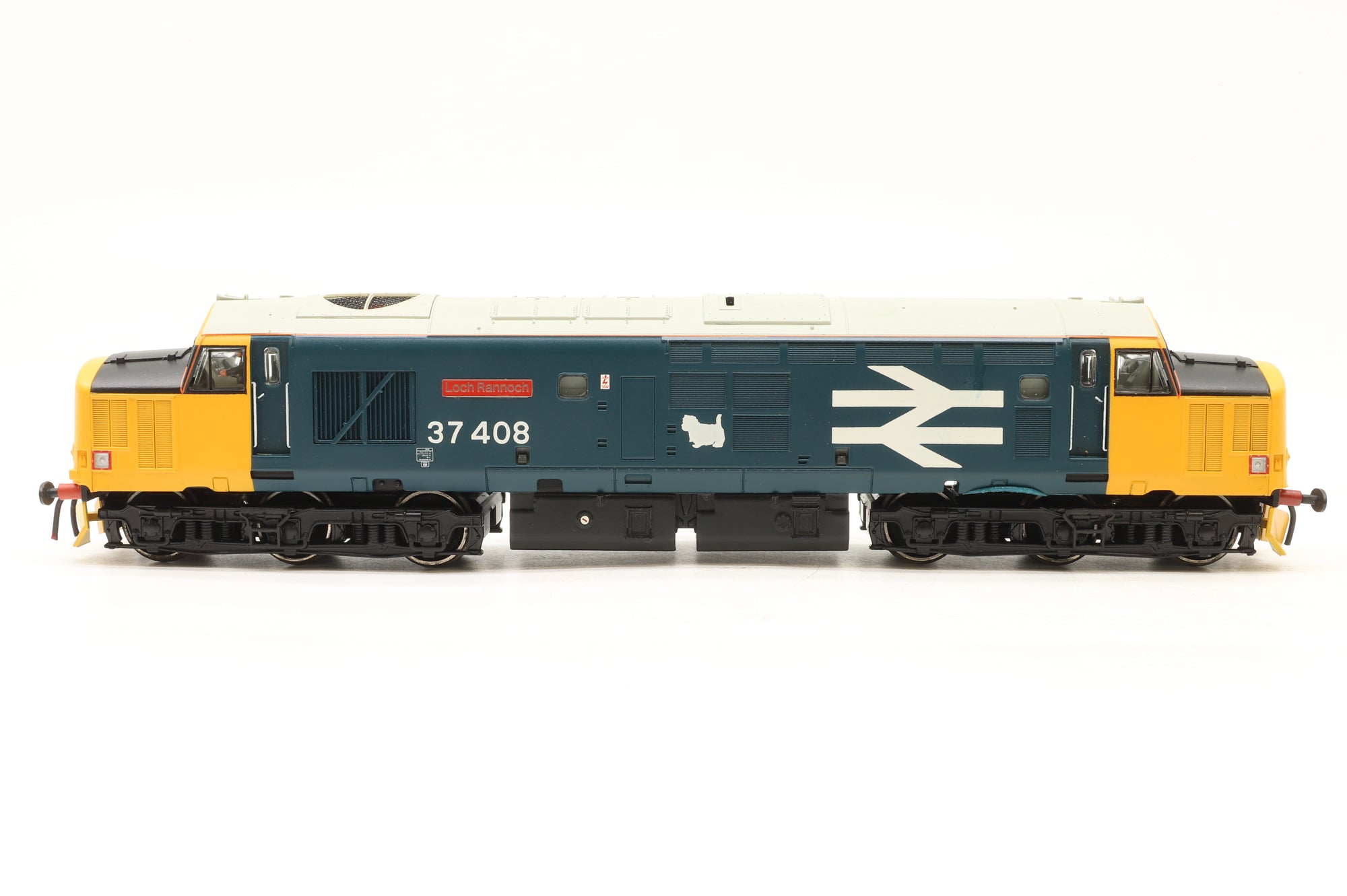 Bachmann OO 32-377 Class 37/4 Diesel '37408' 'Loch Rannoch' BR Blue Large Logo