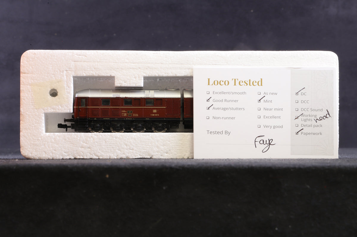 Roco N 23265 Class V 188 002 Double Loco of the DB, Epoch III