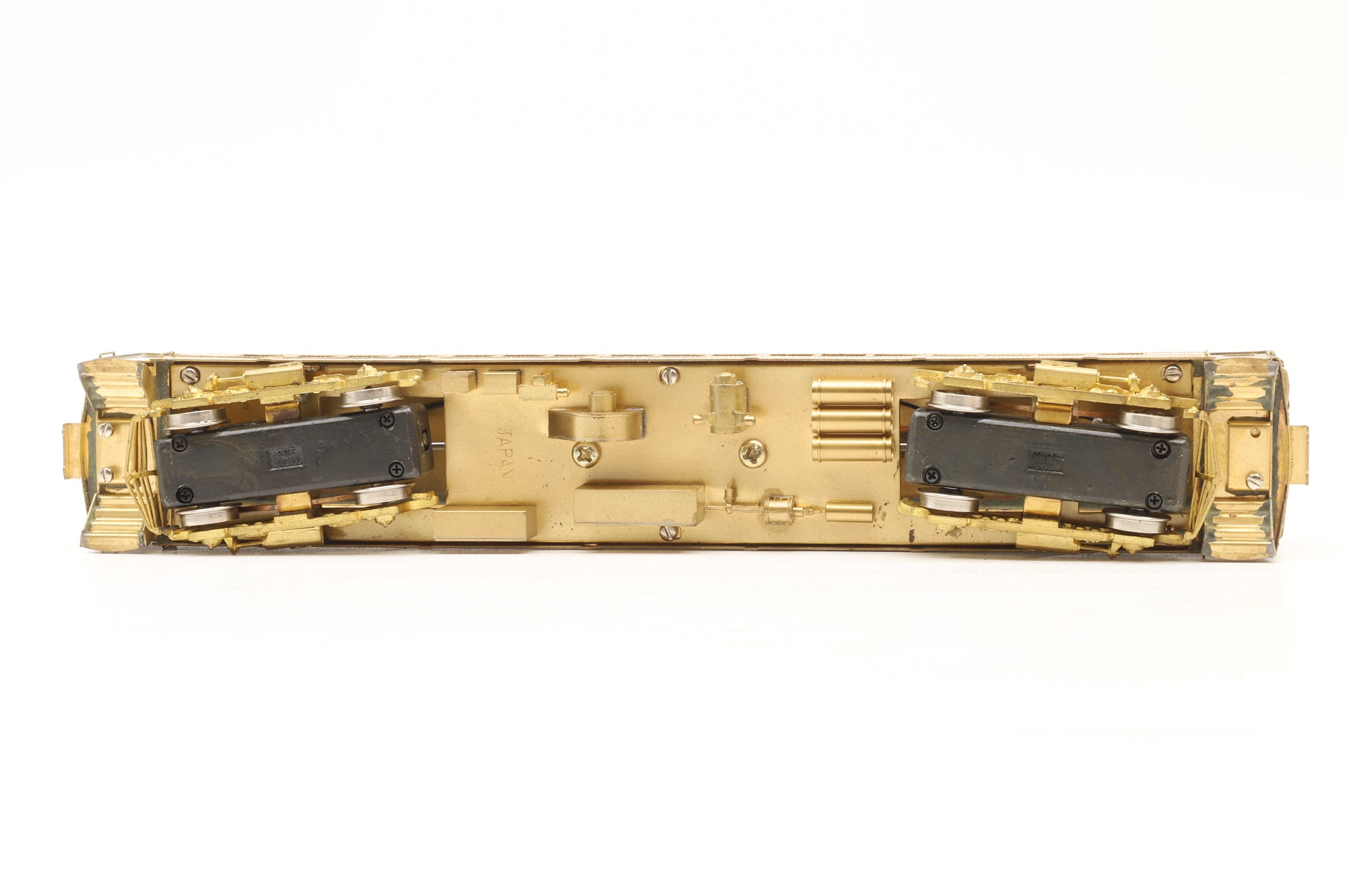 WP Car Corp. HO Brass MP-54 PRR 3 Car EMU Unpainted