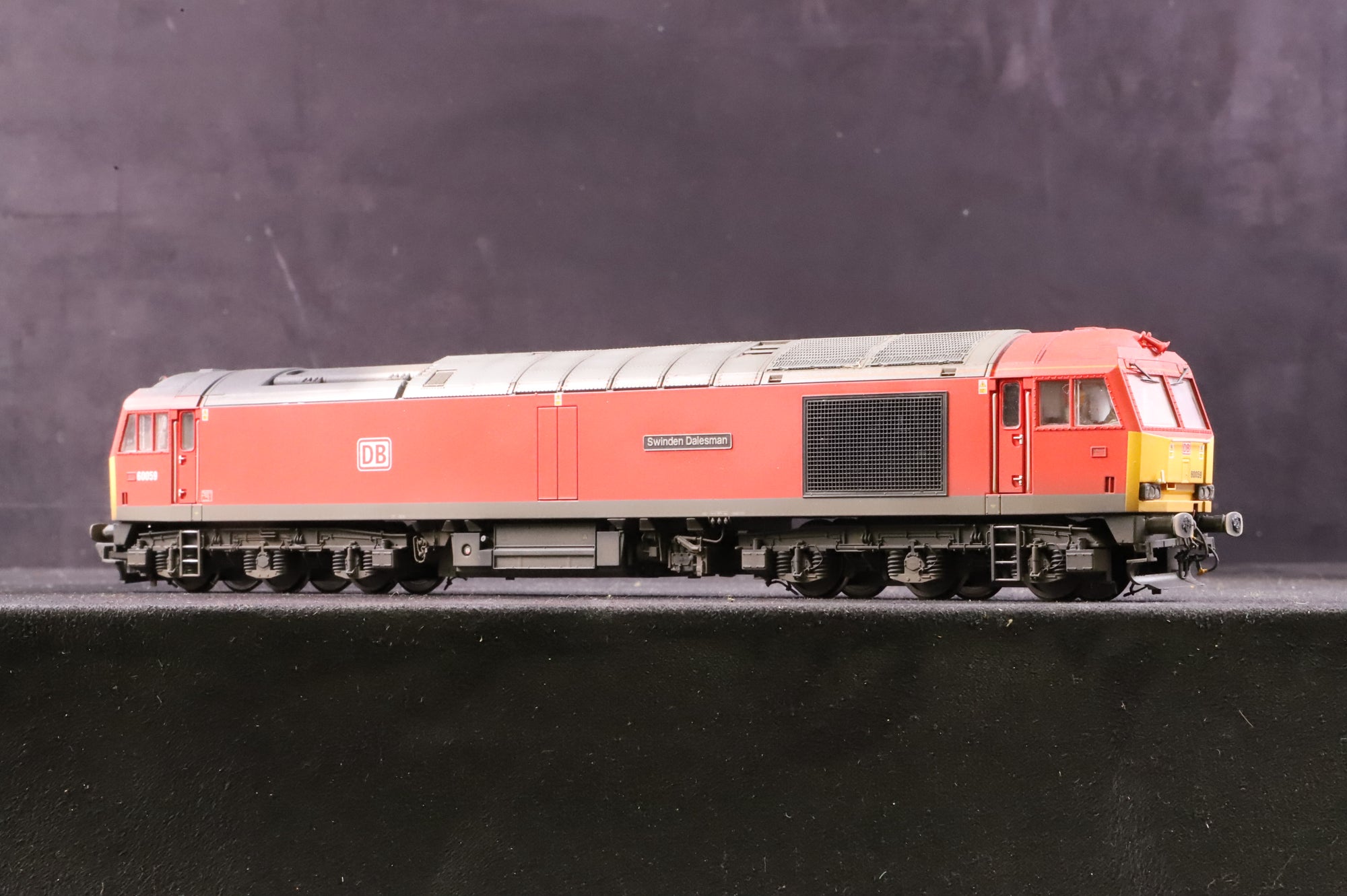 Hornby OO R3885 Class 60 60059 'Swinden Dalesman' in DB Livery - Weathered