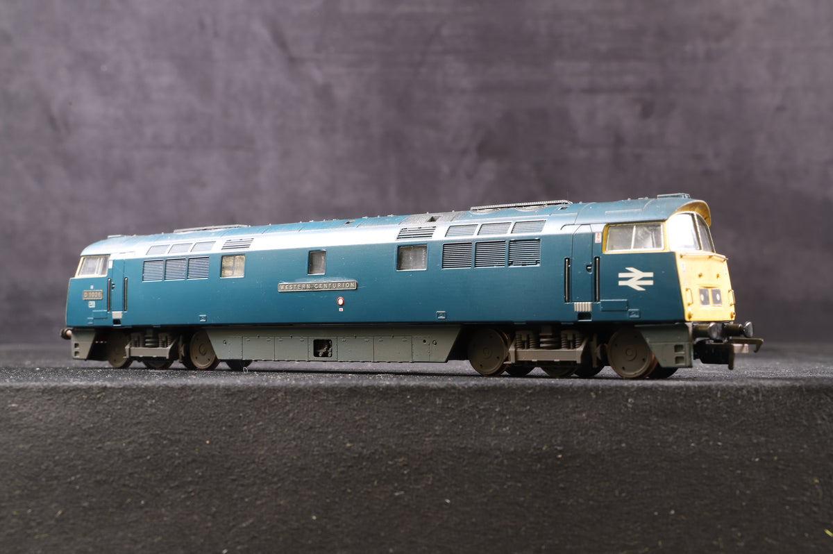 Heljan OO 5202 Class 52 &#39;D1026&#39; &#39;Western Centurion&#39; BR Blue Renumbered Weathered