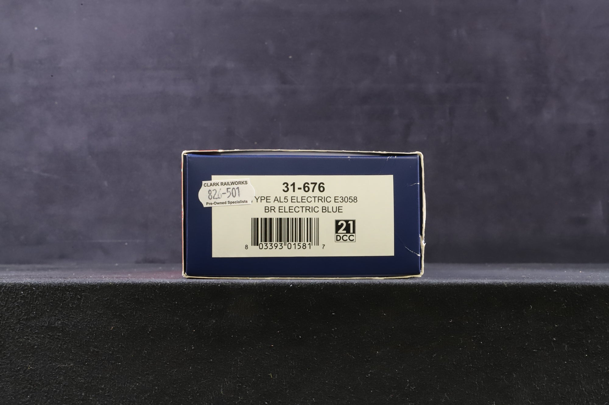 Bachmann OO 31-676 Class 85 Type AL5 Electric 'E3058' BR Electric Blue, DCC Fitted