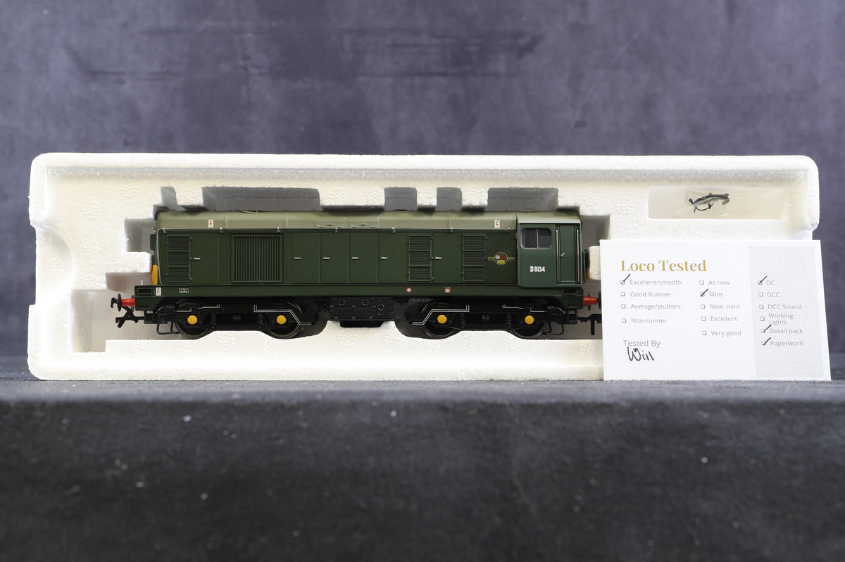 Bachmann OO 32-028 Class 20 D8134 in BR Green with Indicator Boxes