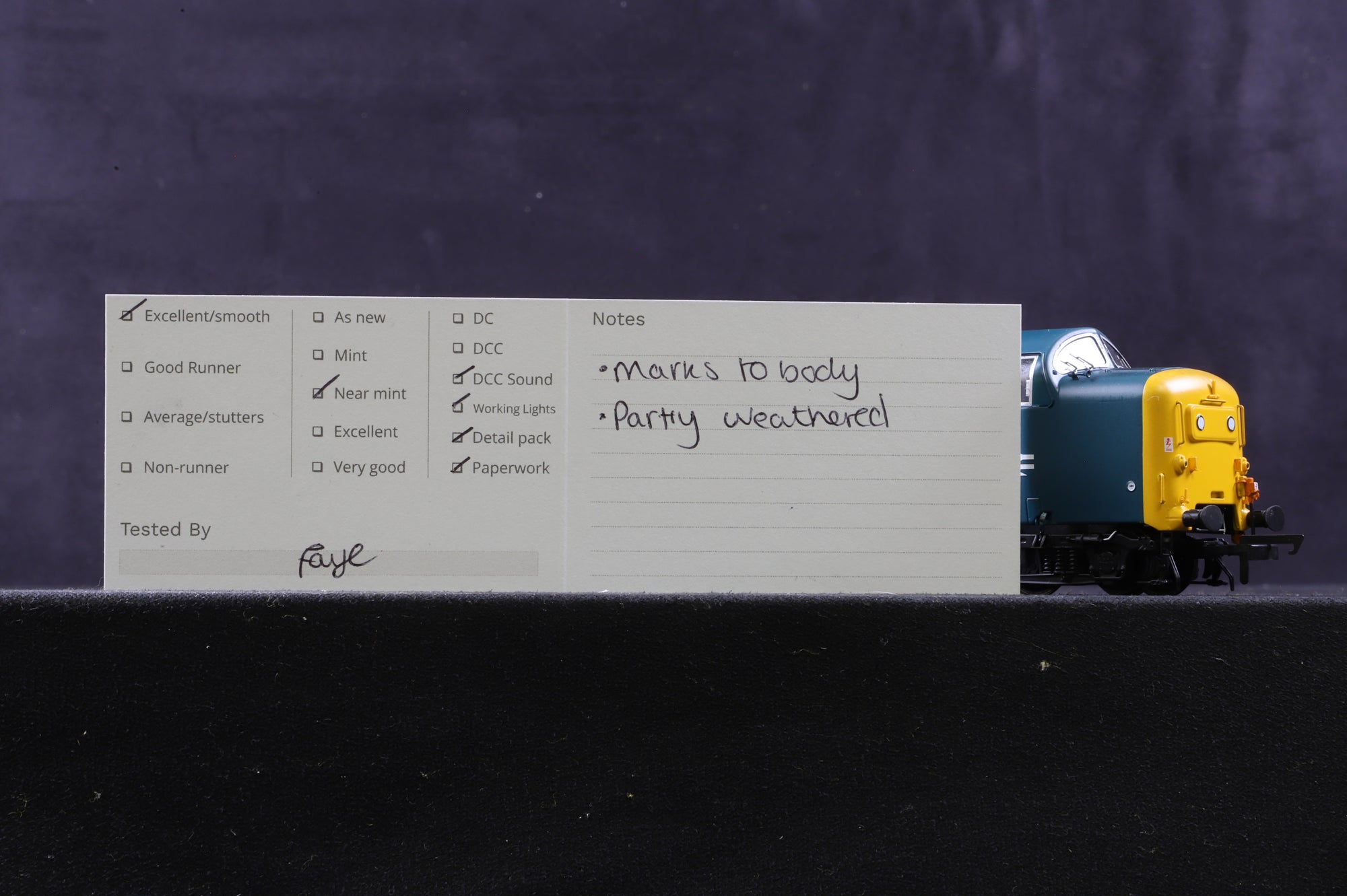 Accurascale OO ACC2791 Class 55 Deltic '55004' BR Blue DCC Sound