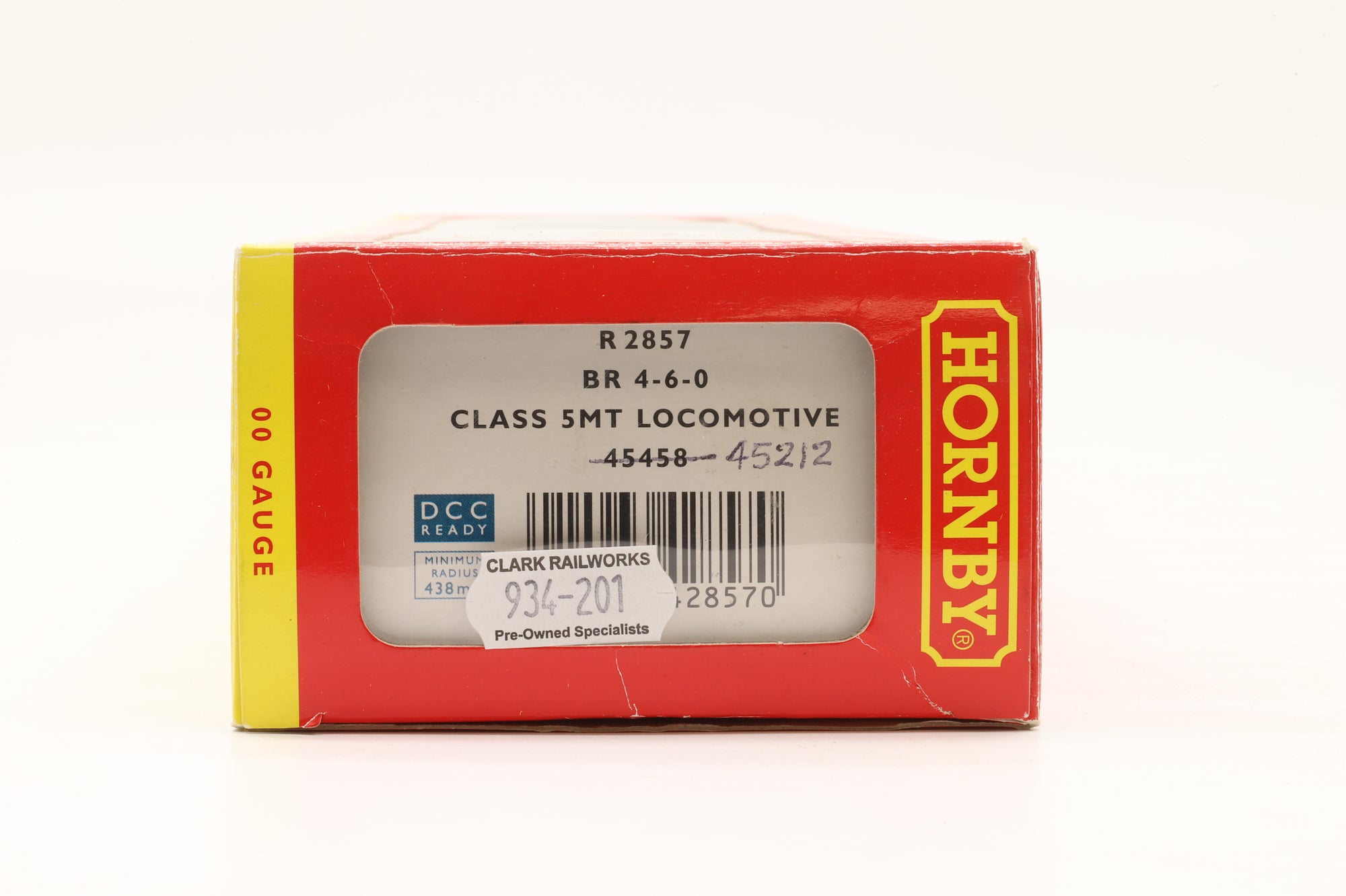 Hornby OO R2857 BR 4-6-0 Class 5MT No. 45212 (Re-numbered)
