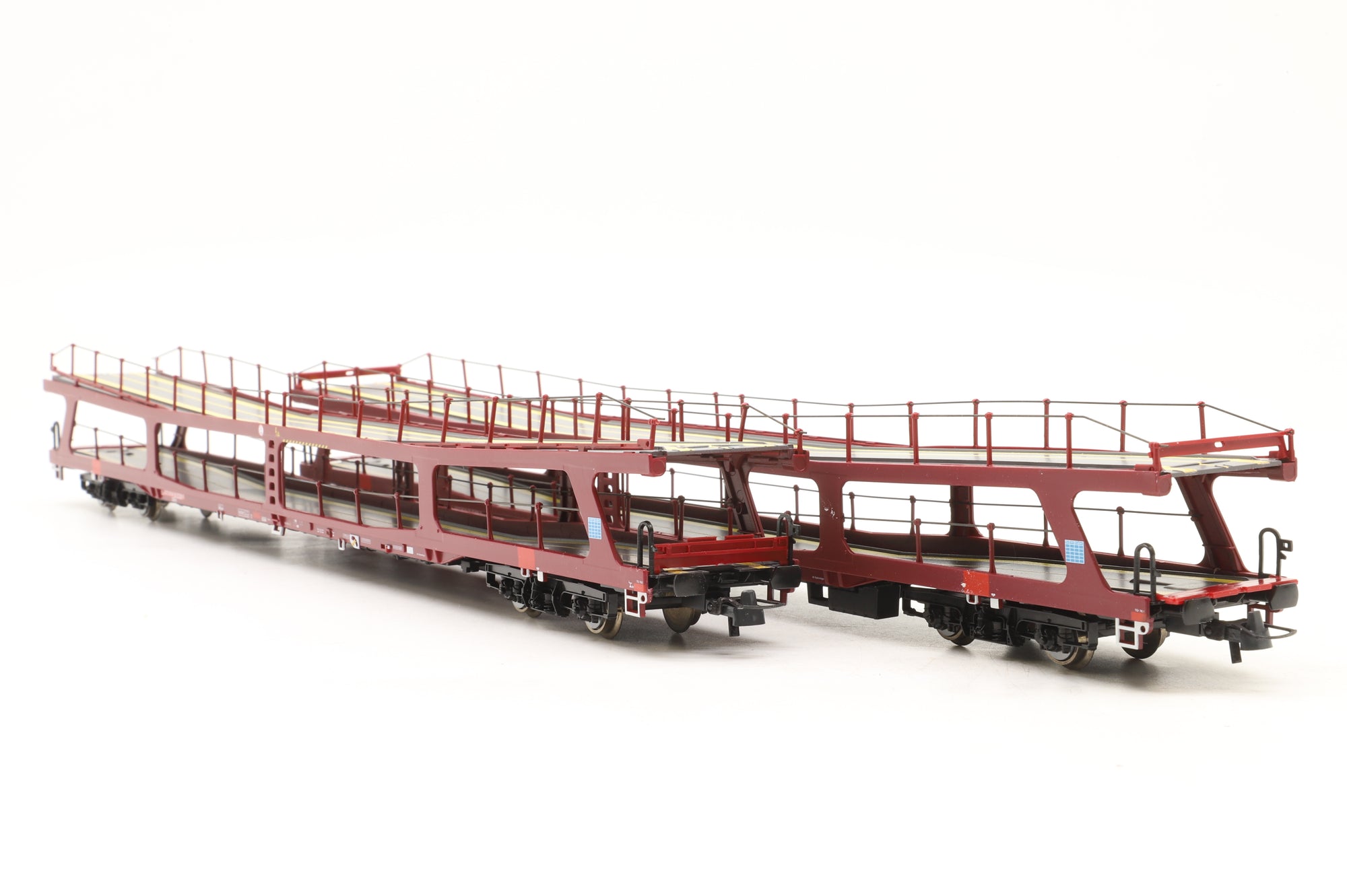 Roco HO 67568 x2 Rake of 2 EETC Double-Deck Car Transporter Wagons