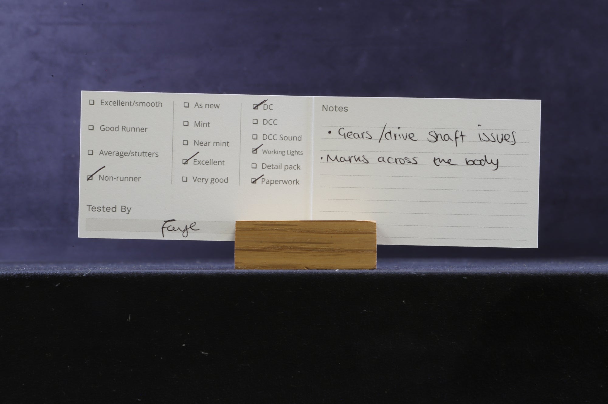 Heljan WORKSHOP OO 8702 Railbus W&M E79963 Dark Green Small Yellow Panels NON RUNNER