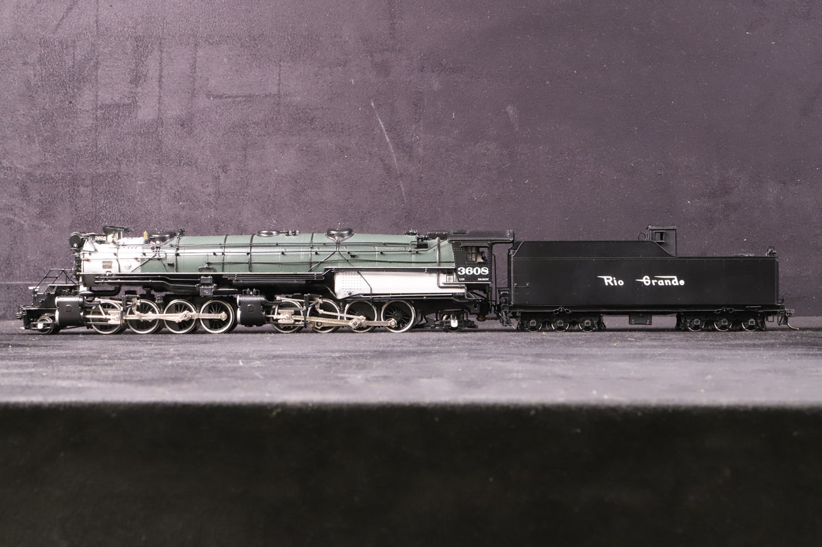 W&amp;R Enterprises HO Brass D&amp;RGW L-131 2-8-8-2 Version 1 Painted Green Boiler Steam Locomotive Factory Painted Non Runner
