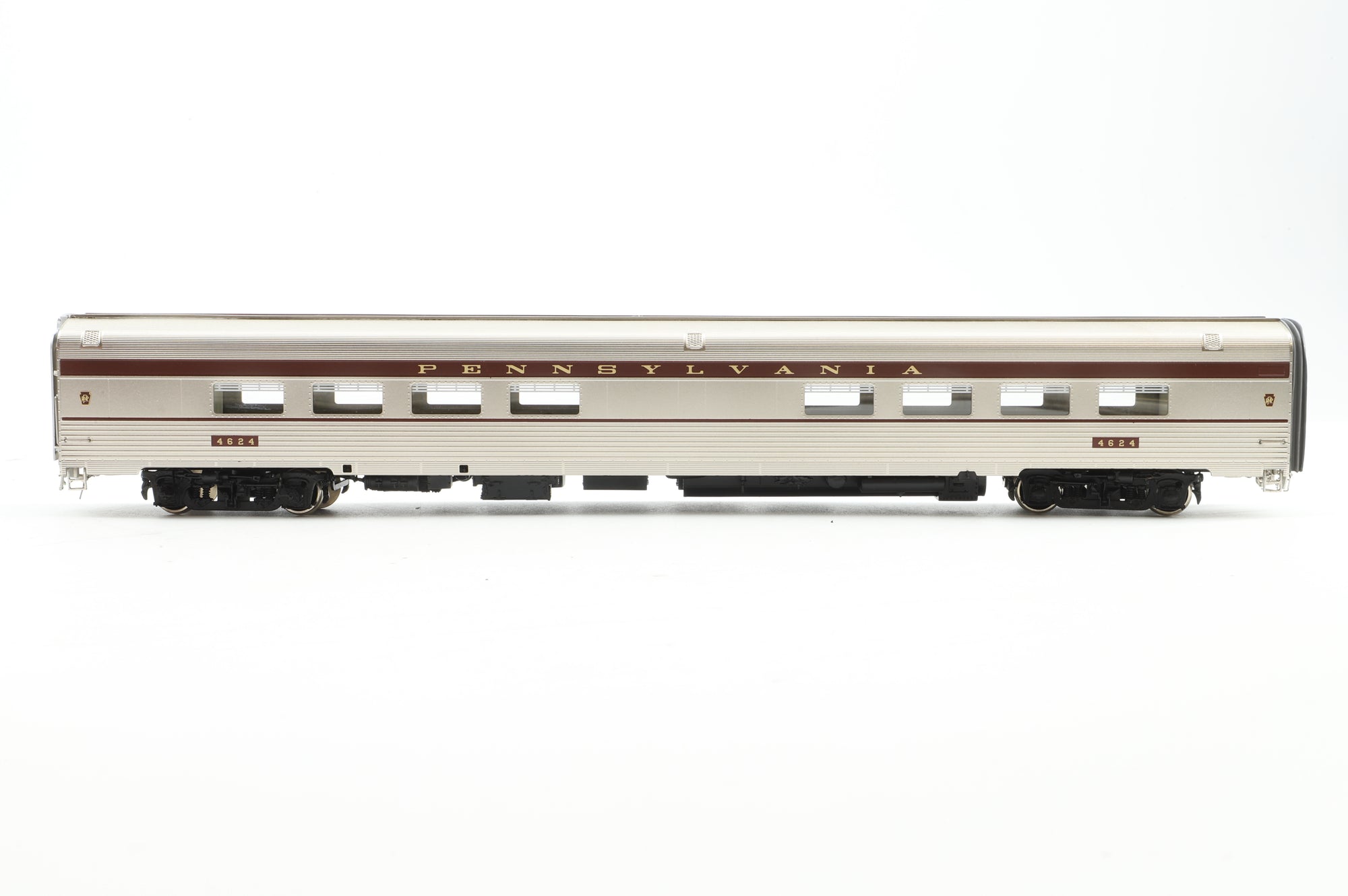 Samhongsa/Challenger Imports HO Brass Rake of 14 Pennsylvania Railroad 'Congressional', C-2A, C-2B & C-F1