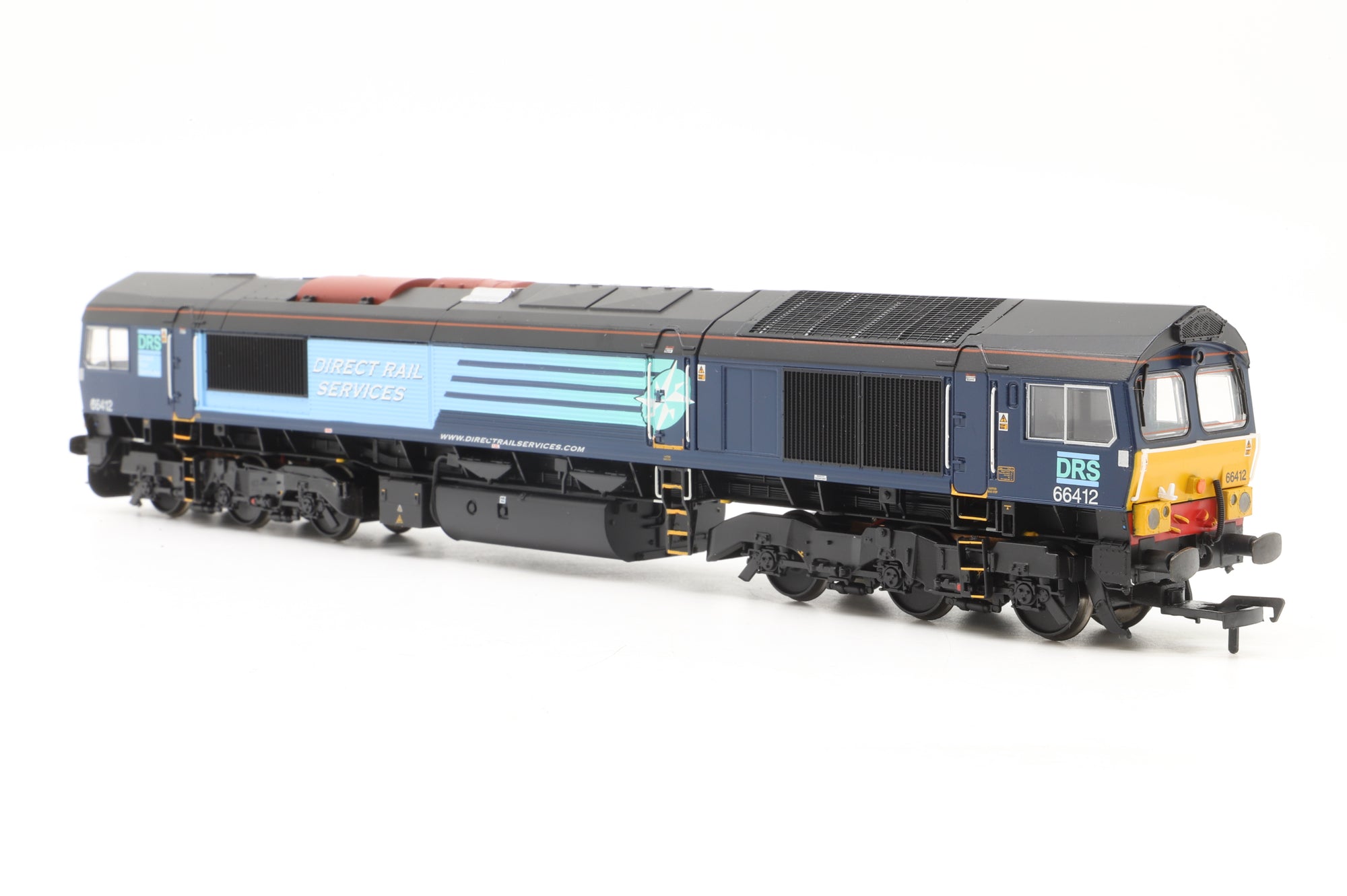Bachmann OO 32-976DC Class 66/9 '66412' Diesel Locomotive DRS DCC Fitted