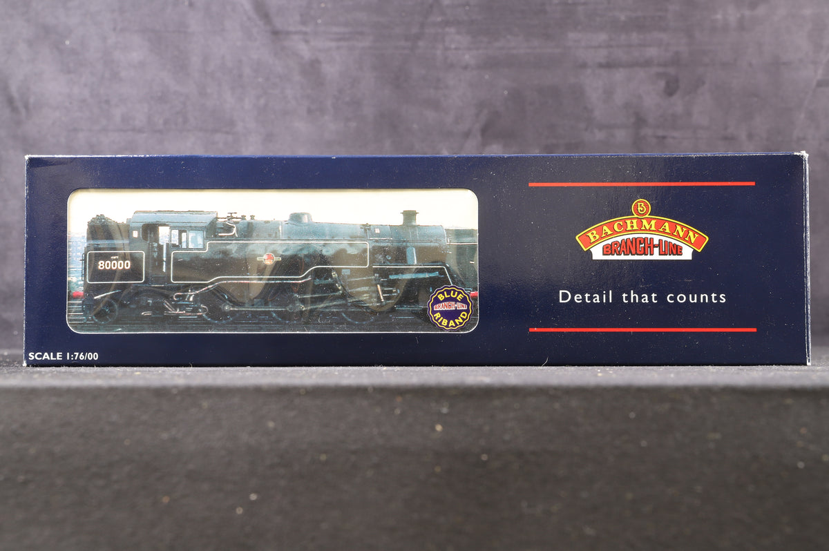 Bachmann OO 32-352 Standard Class 4MT Tank &#39;80032&#39; BR Lined Black E/Emblem