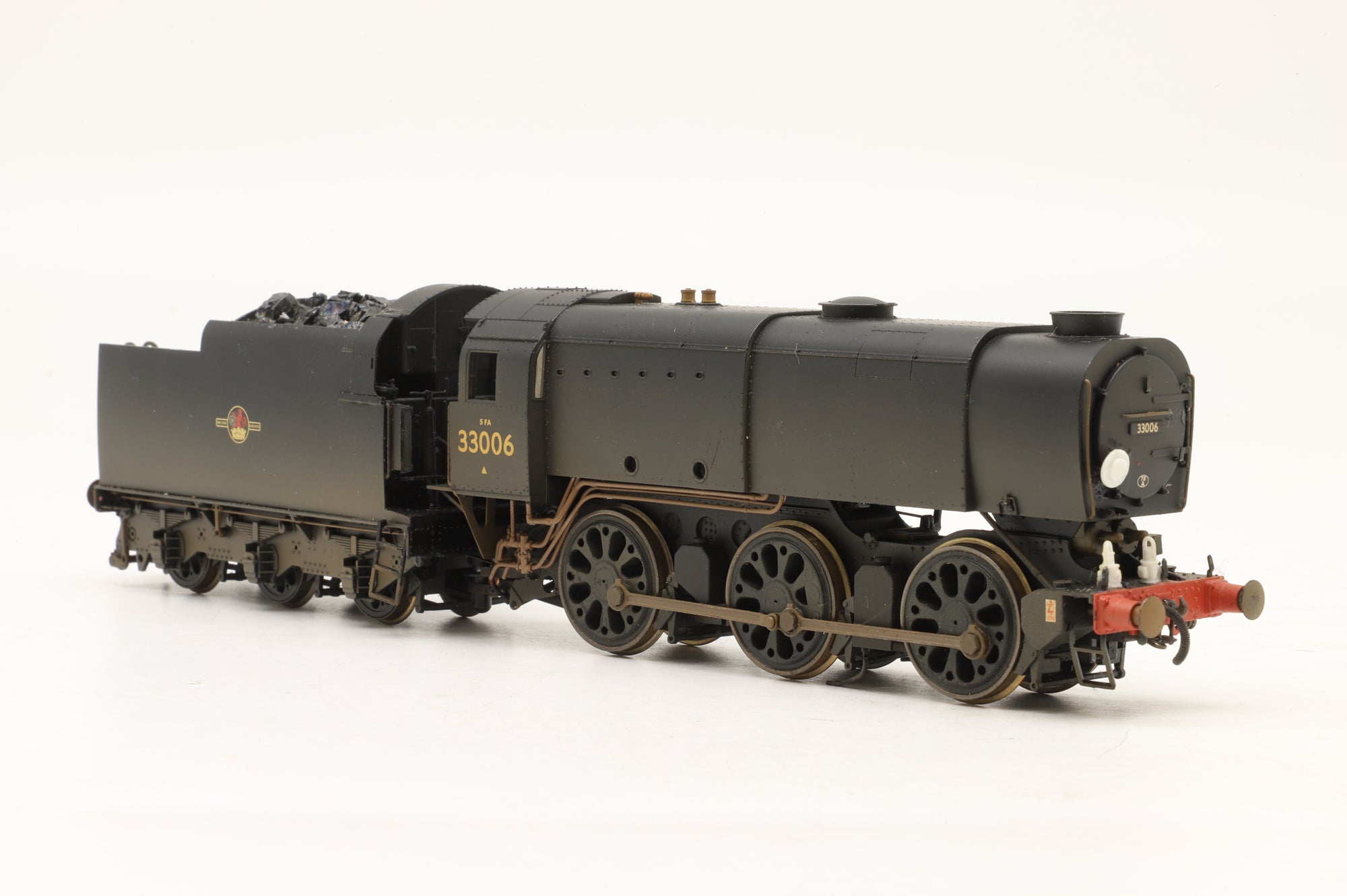 WORKSHOP Hornby OO R2344A Class Q1 33006 in BR Black w/ Late Crests