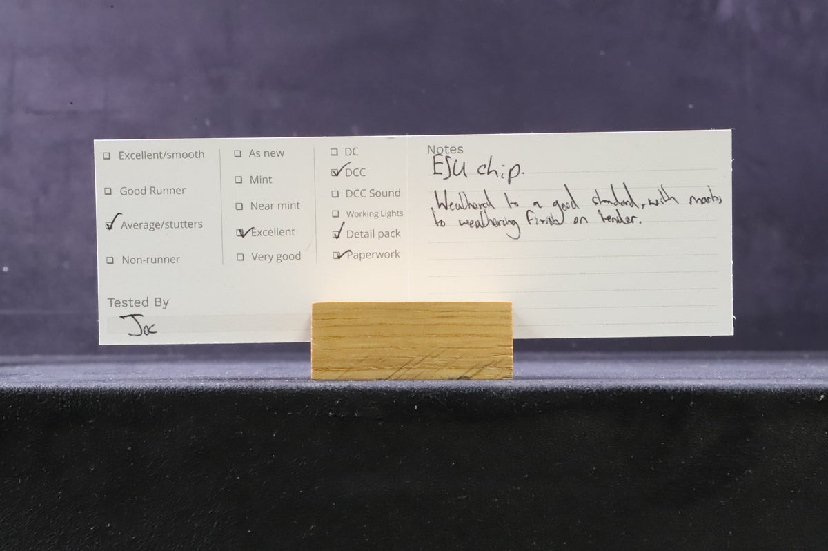 Bachmann OO 32-953DC Standard Class 4MT 76020 in Lined BR Black w/ Early Crests - Weathered