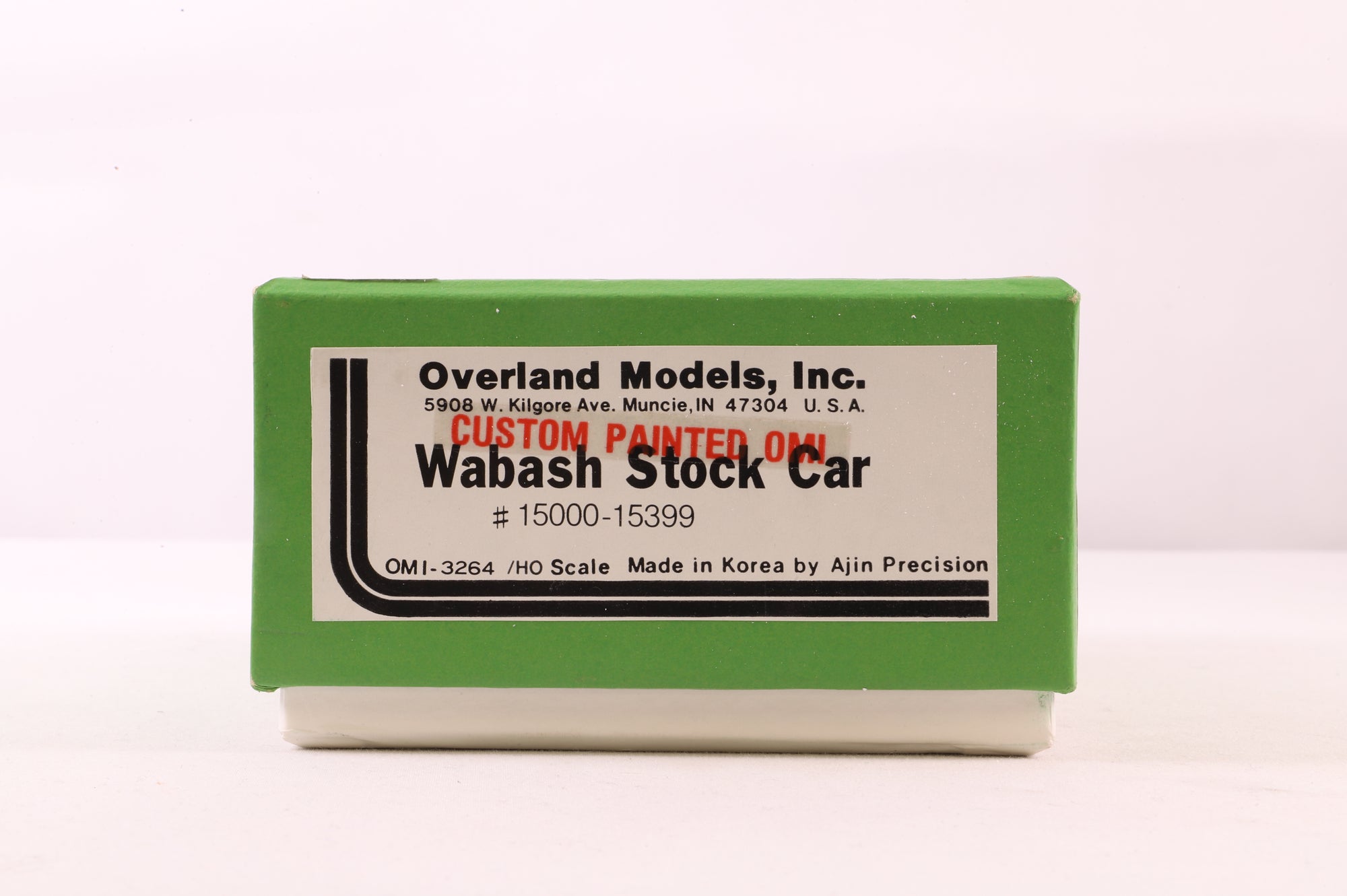 Overland Models HO Brass OMI-3264 Wabash Stock Car '15014'