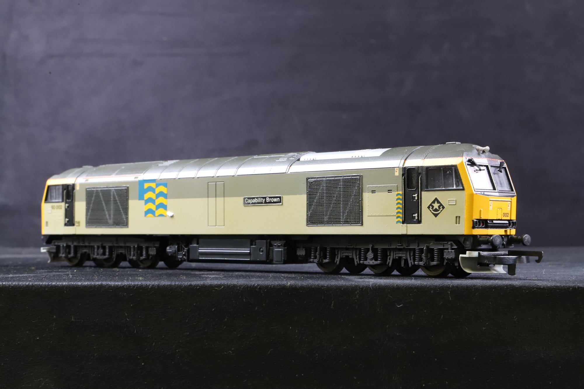 Lima OO 204806A5 Class 60 '60002' 'Capability Brown' - Renamed & Renumbered