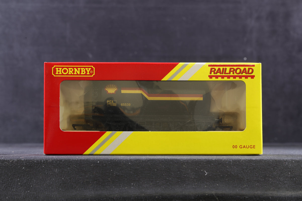 Hornby Railroad OO R6371 Rake Of 6 Shell Petrol Tankers