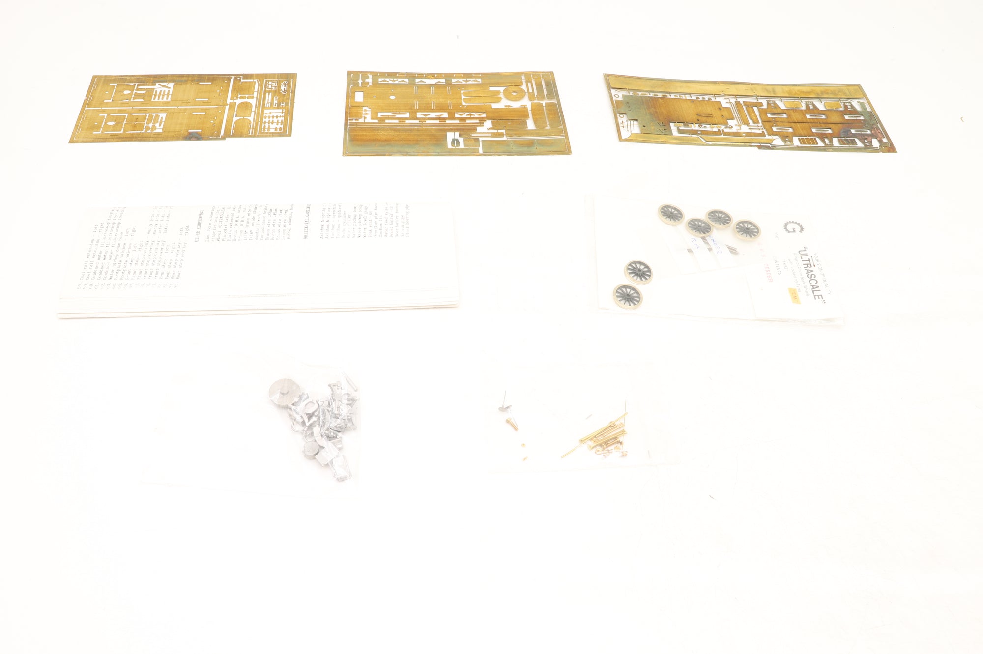 Martin Finney OO/P4/EM GWR Dean 3000 Gal Tender Unstarted Kit