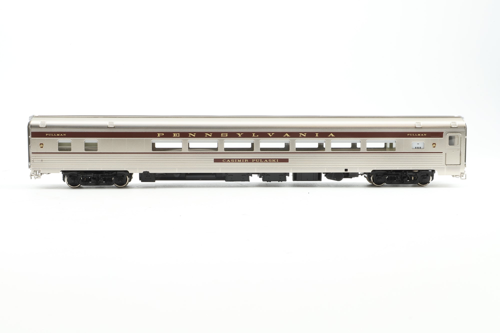 Samhongsa/Challenger Imports HO Brass Rake of 14 Pennsylvania Railroad 'Congressional', C-2A, C-2B & C-F1