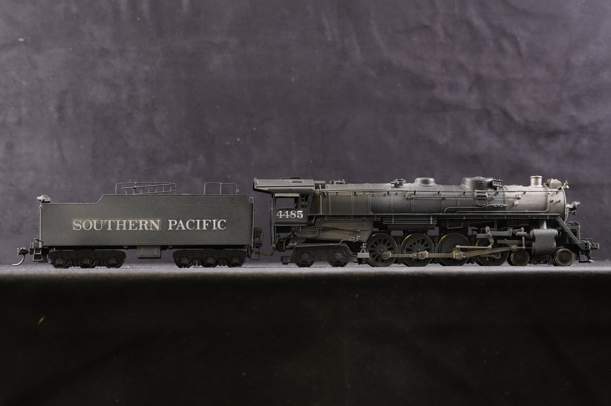 Westside Model Company HO Brass Southern Pacific GS-8 Class 4-8-4 &#39;4485&#39; Steam Locomotive, Weathered