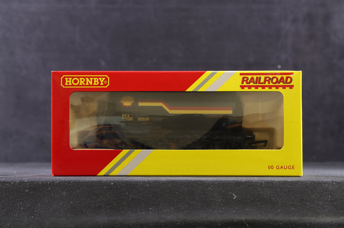 Hornby Railroad OO R6371 Rake Of 6 Shell Petrol Tankers