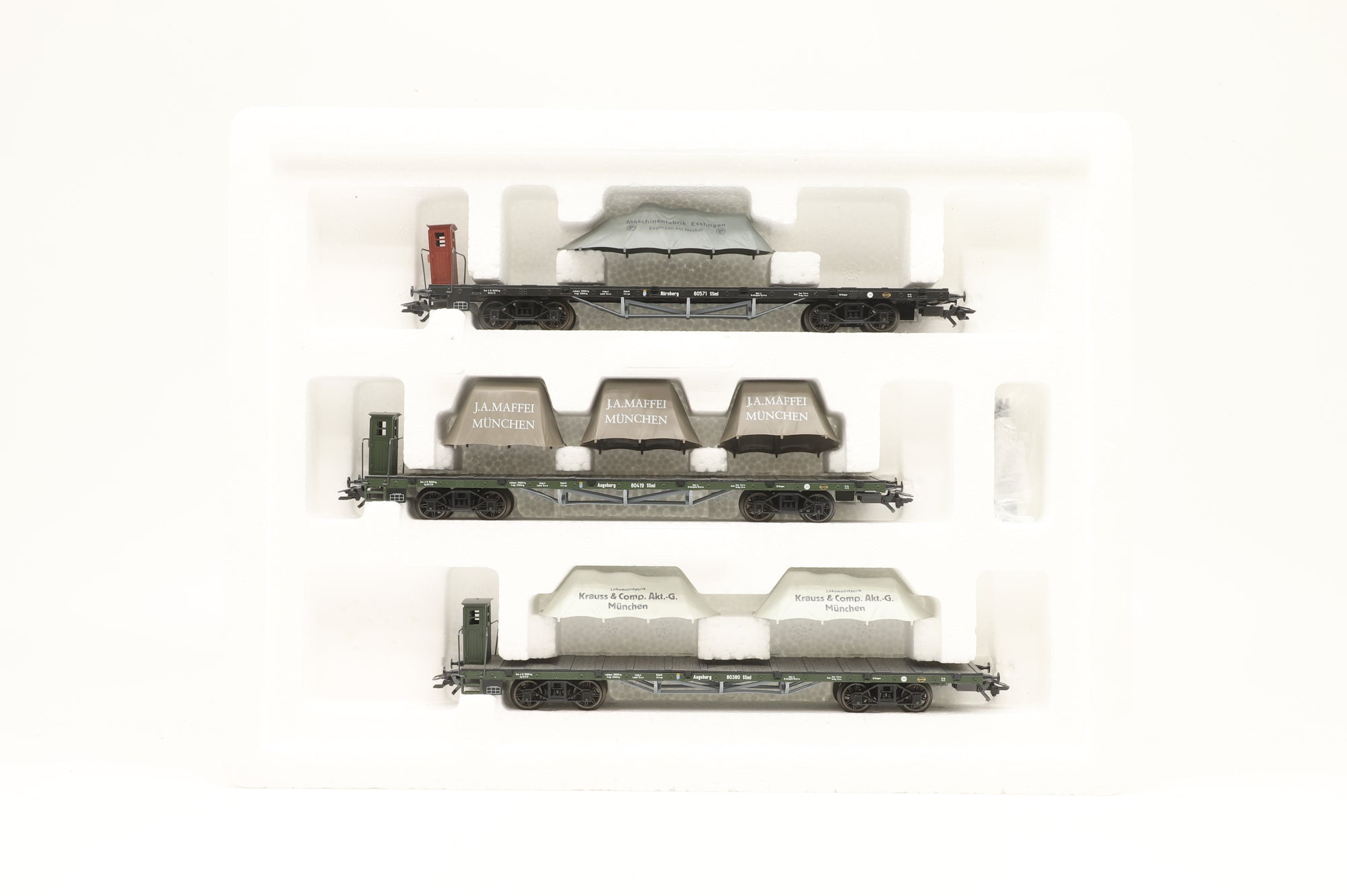 Marklin HO 46283 Flatcar Set