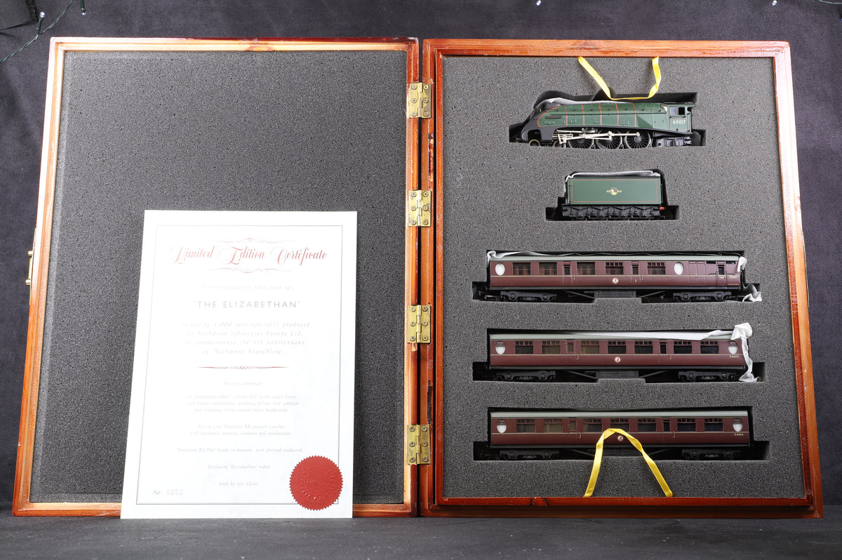 Bachmann OO 31-960 The Elizabethan Box Set with A4 and coaches - Ltd Edition 252/1000