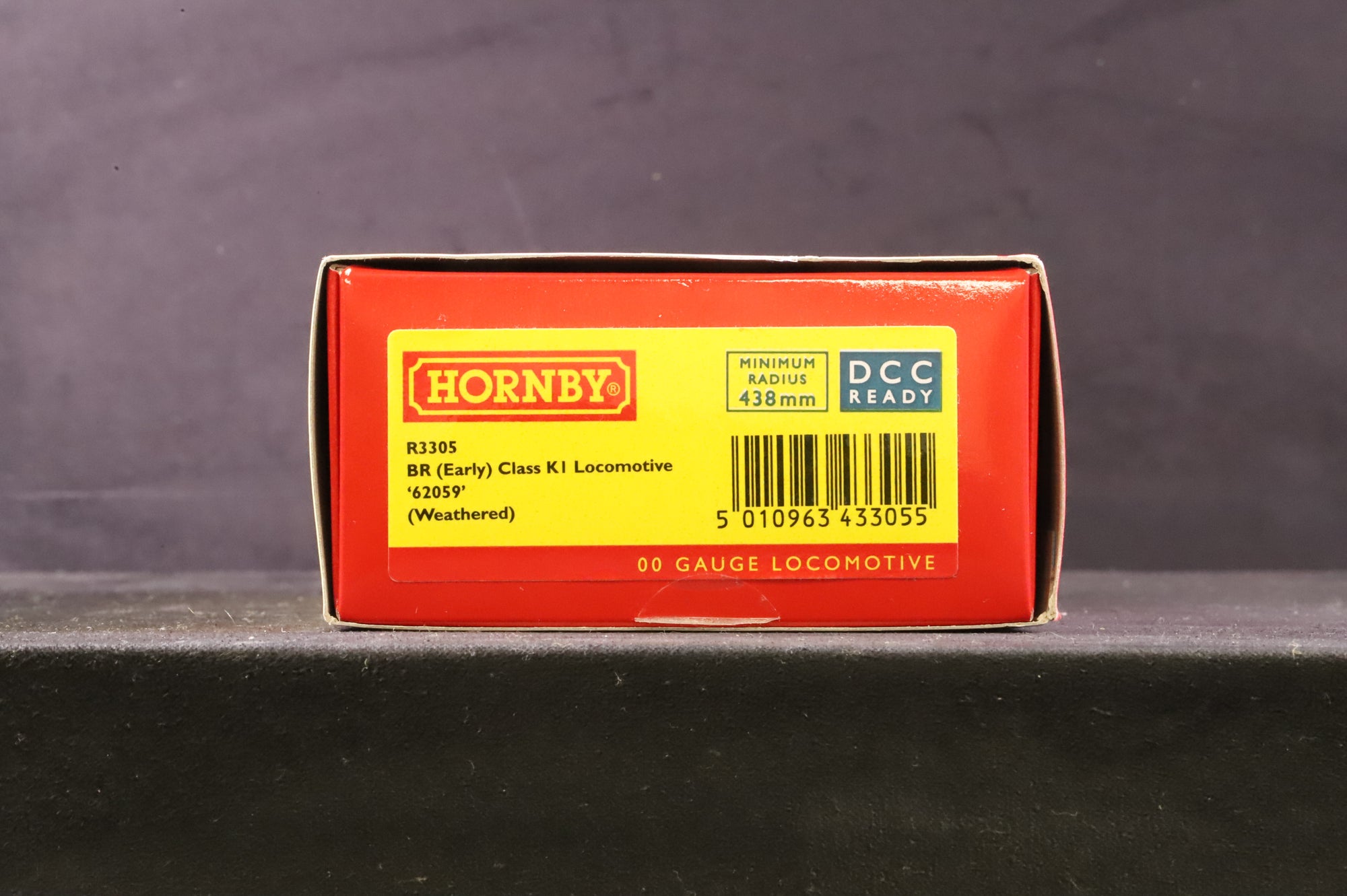 Hornby OO R3305 Class K1 62059 in Lined BR Black w/ Early Crests - Weathered