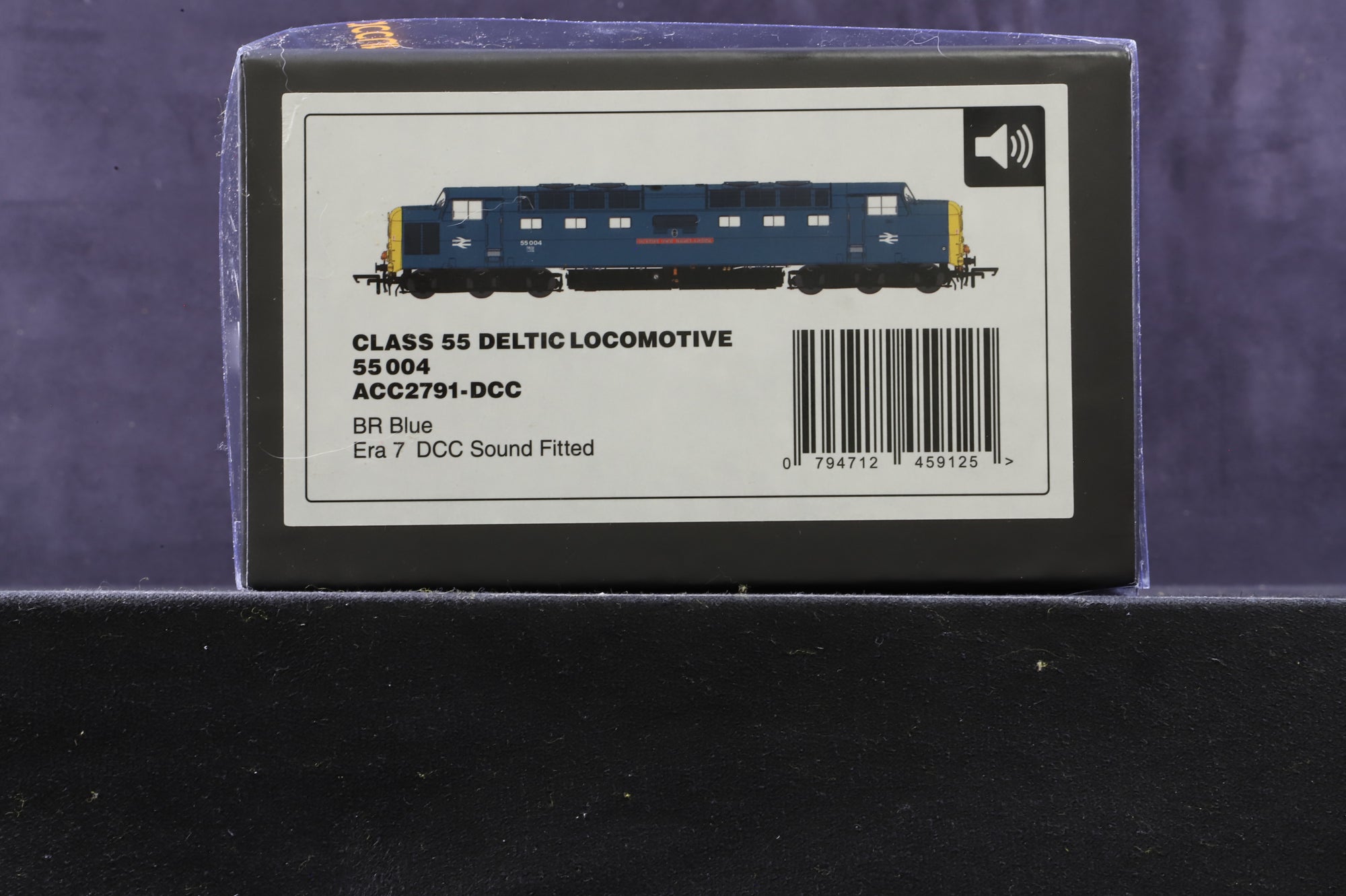 Accurascale OO ACC2791 Class 55 Deltic '55004' BR Blue DCC Sound