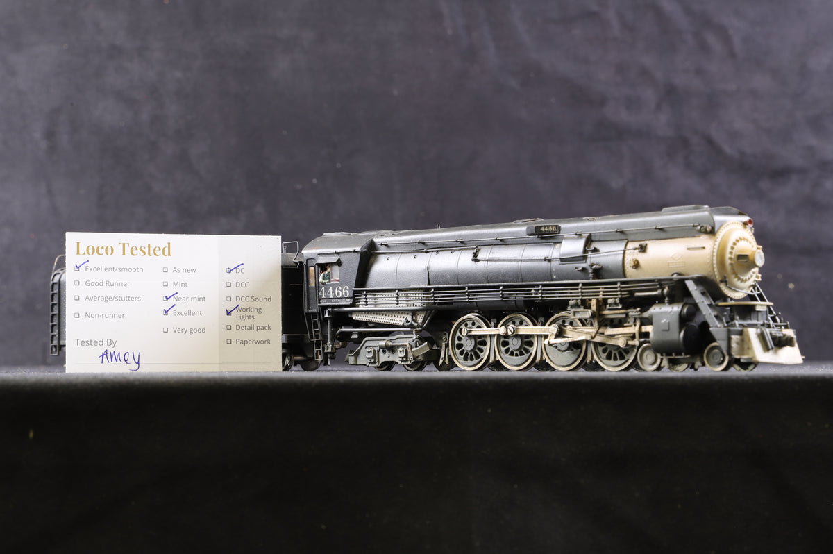 Westside Model Company HO Brass Southern Pacific &#39;4466&#39; GS-6 4-8-4, Weathered