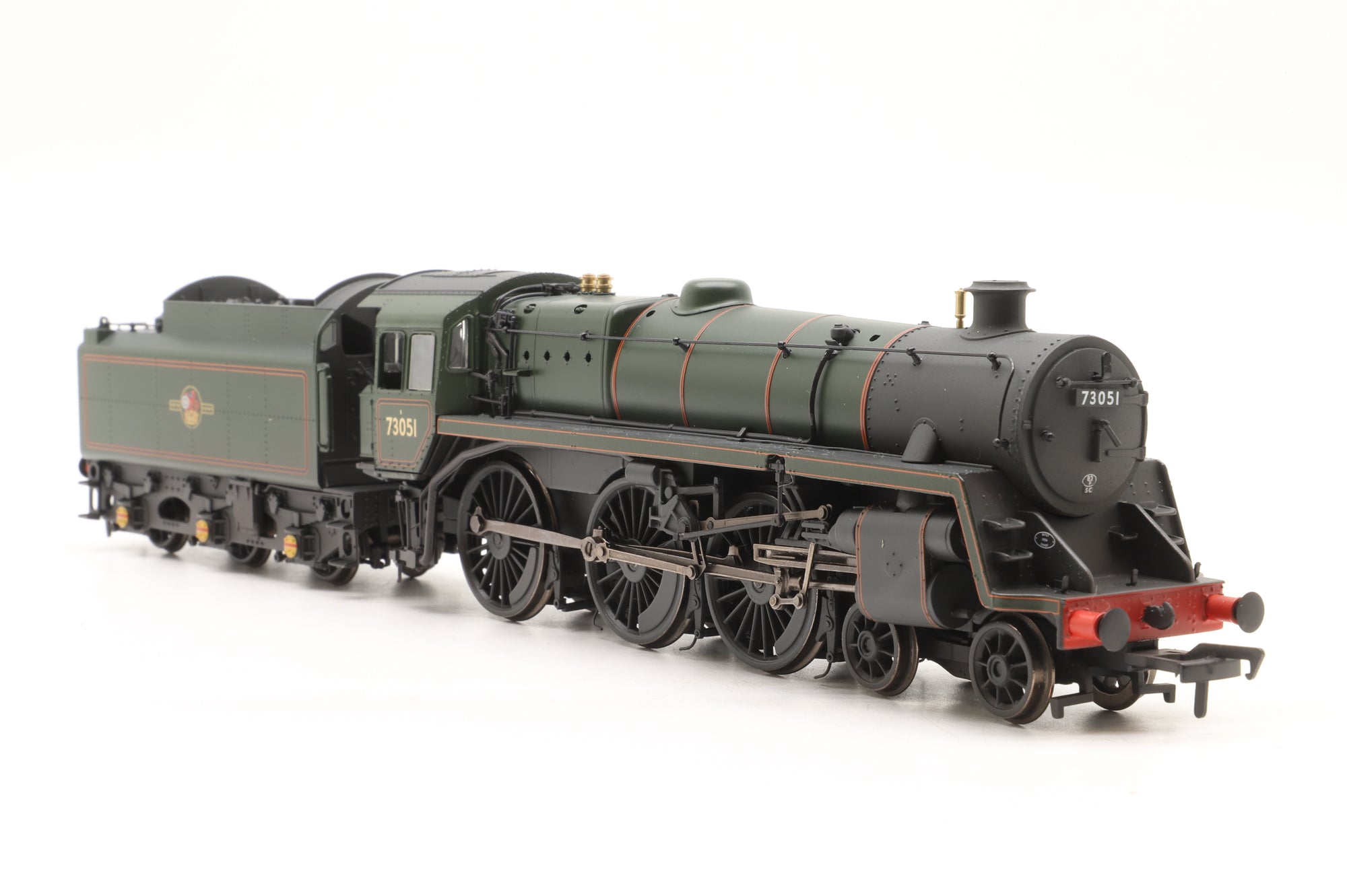 Bachmann OO 32-511 BR Standard Class 5MT '73051' BR Lined Green L/C Weathered DCC Fitted
